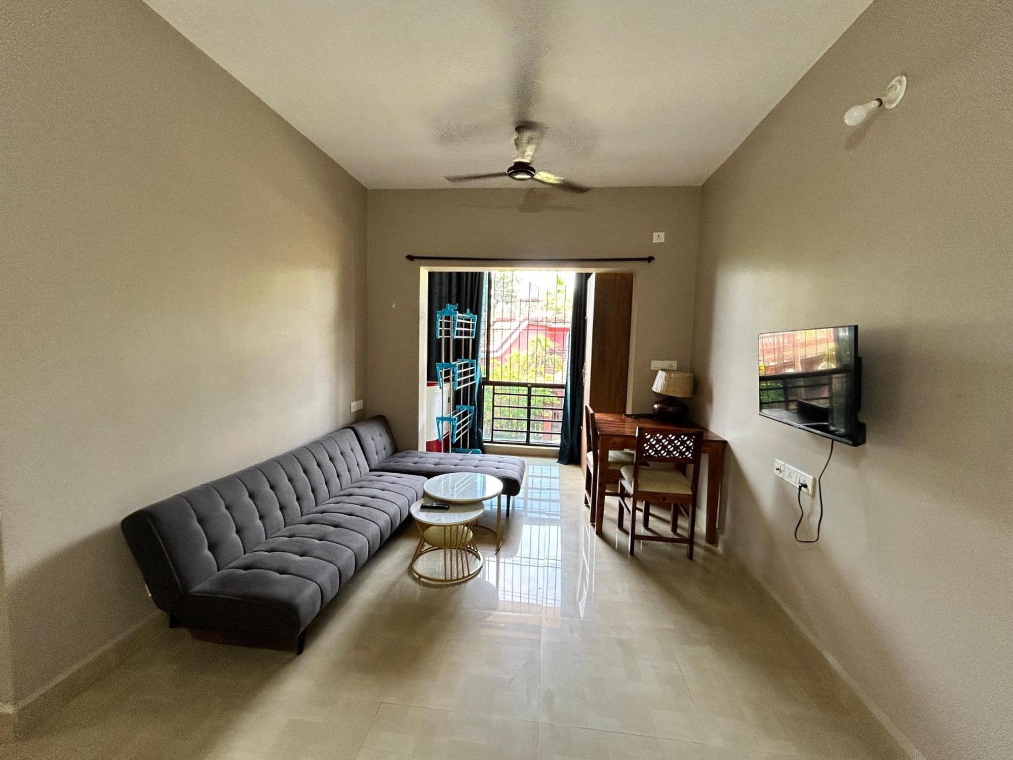 1Bhk Studio Apartment North Goa 马普萨 外观 照片